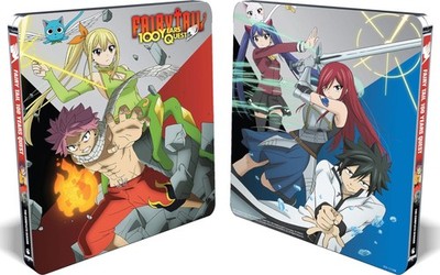 Steelbook FAIRY TAIL: 100 Years Quest - Complete Season (Blu-ray) NEW