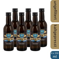 6 X LeinöL - Lausitzer Gold (Kaltgepresst Ungefiltert Premium LeinöL), 6 X 250Ml