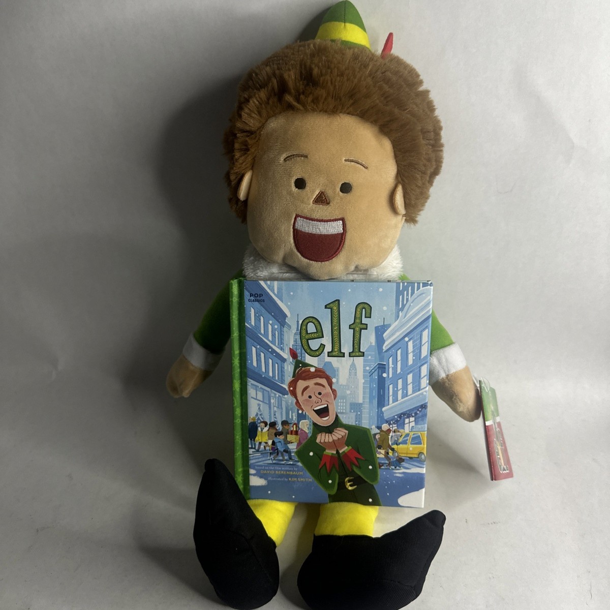 Kohls Cares for Kids Buddy the Elf 15” Plush Doll with Hardcover