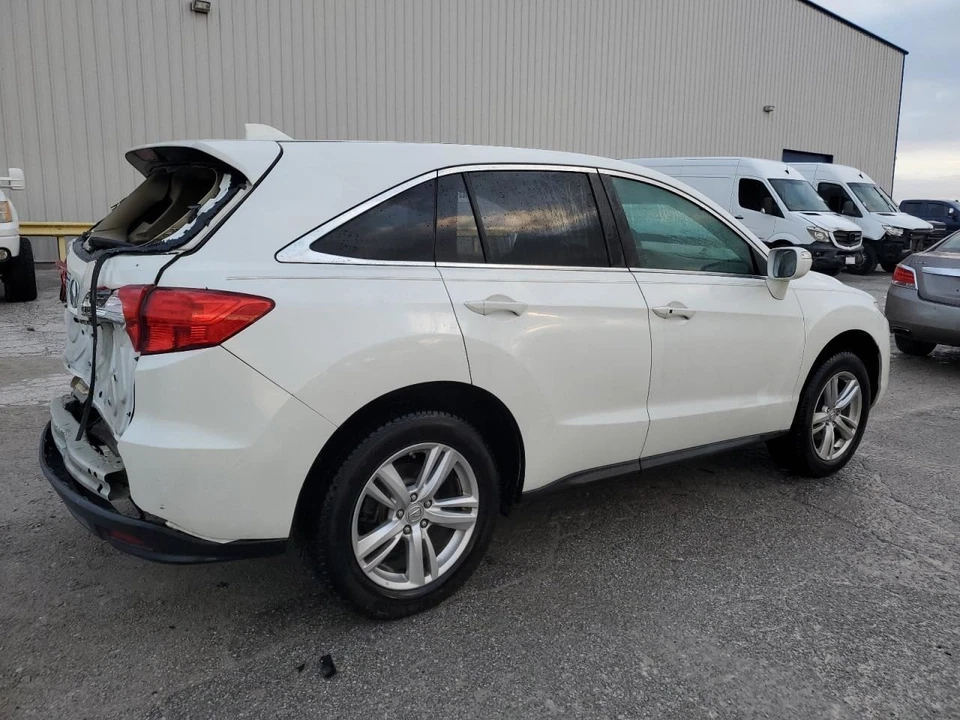 2014 Acura RDX Used Rear View Mirror Tan Automatic Dimming 267-50308 - Image 3 of 4
