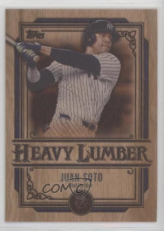 2025 Topps Series 1 Heavy Lumber Juan Soto #HL-1 v9t