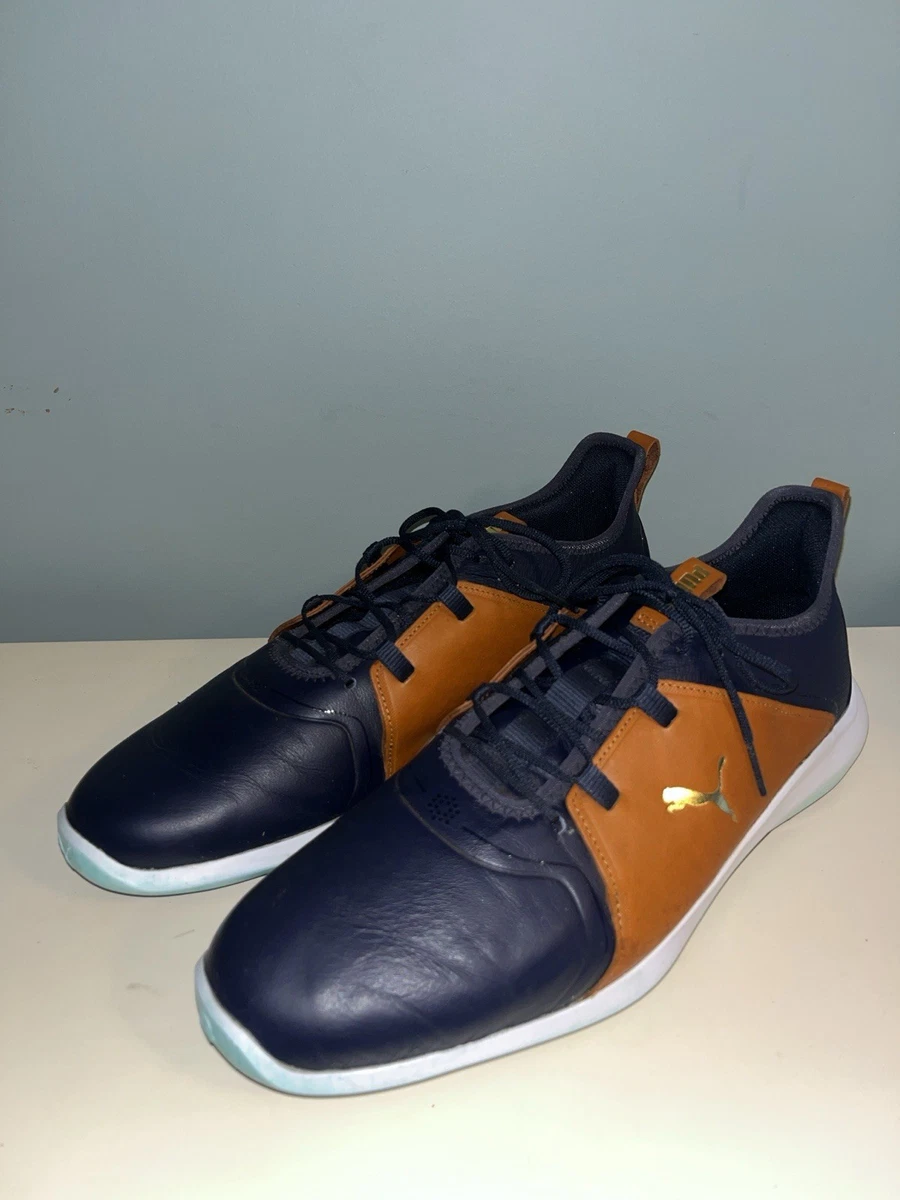 Brown PUMA Golf Shoes for Men for sale | eBay display picture 1
