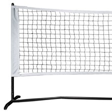 FRANKLIN SPORTS QUIKSET PICKLEBALL NET: STEEL FRAME  POLYETHYLENE - WHITE/BLACK