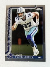 Topps 2023 Chrome Jake Ferguson #75 Dallas Cowboys NFL Football Base Set