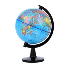 Printed Chinese Rotating Globe Small Atlas-of The World Education Kid World Map
