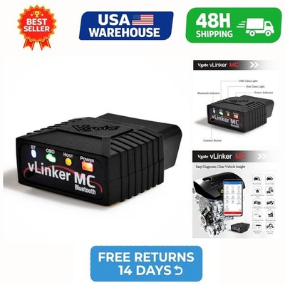 Vgate vLinker MC Bluetooth OBD2 Scanner Android Windows