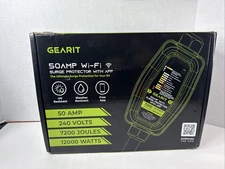 GearIT GI-RVSP-WF-30A RV 30 Amp Wi-Fi Surge Protector with APP 120V 3600W Green