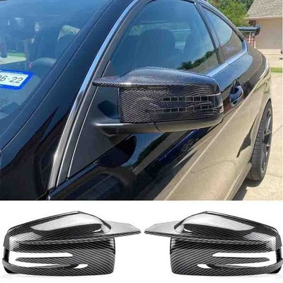 Carbon Fiber Look Mirror Cover for Benz W176 W246 W204 X156 W212 W221 C117 C218