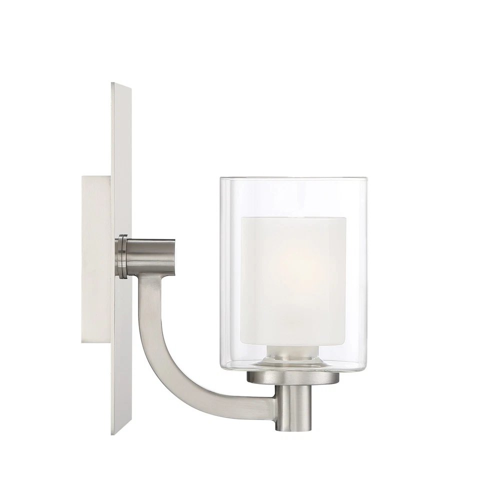 Aplique de baño Quoizel KLT8601LED Kolt 1 luz 5"W LED - Cromo Foto 2 de 4