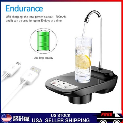 5-Gallon USB Water Bottle Jug Dispenser Automatic Universal Electric Switch Pump