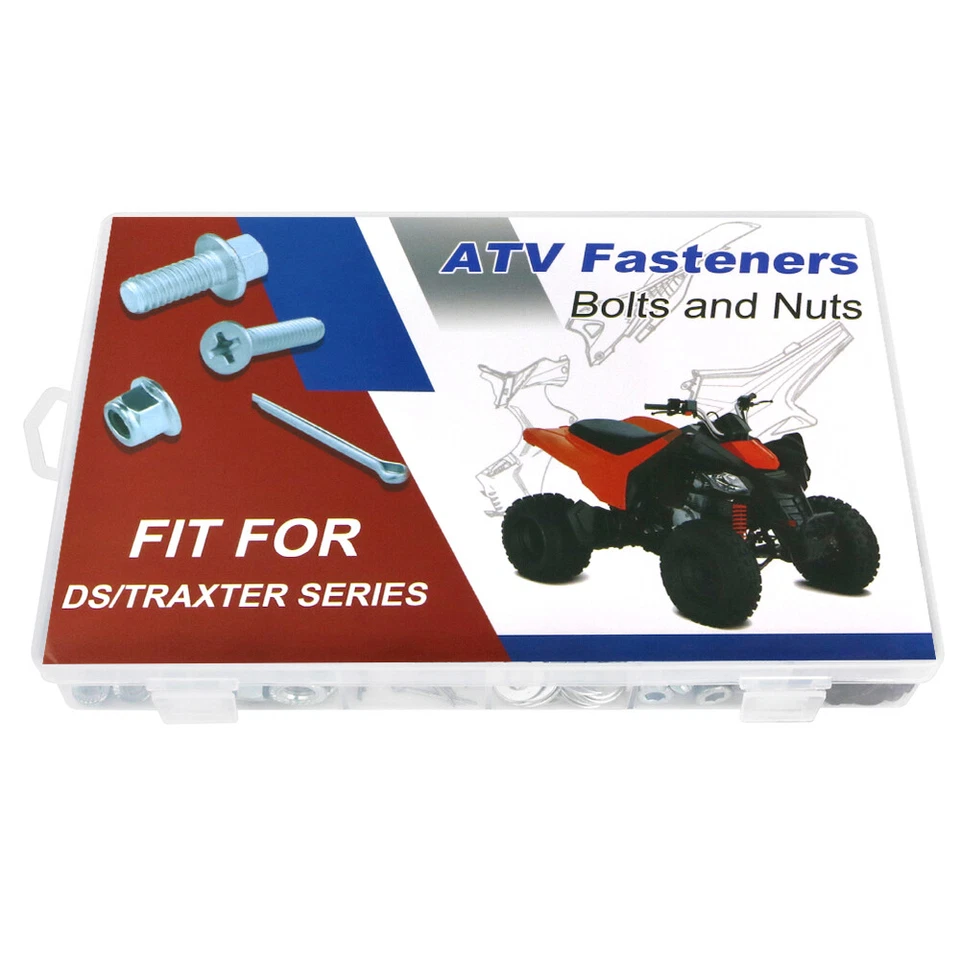 Kit de pernos de carenado 330 piezas aptos para CAN-AM DS 250 2016-2024 DS 70 DS 90 2009-2024 Foto 4 de 4