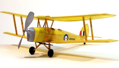 Krick Flugzeug Tiger Moth Balsabausatz