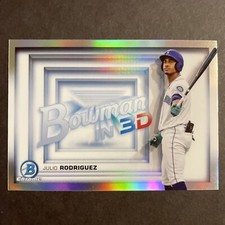 Julio Rodriguez - 2022 Bowman in 3D B3D-16