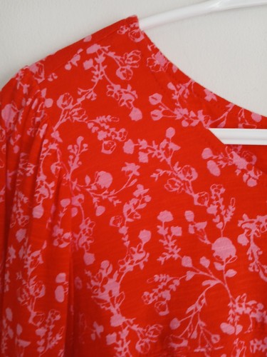 Cato Longsleeve Hopeless Roma Poppy Red Blouse Womens 18/20 - Picture 6 of 20