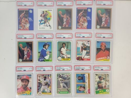 PSA Graded Kobe Rice Ripken Brady Mays Smith Griffey Rose Bosh Many You Choose - Picture 17 of 24