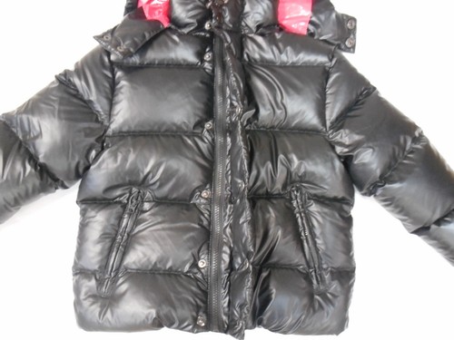 Chaqueta tampón con capucha negra brillante para niñas Minilli tallas 5 - 20 - Imagen 2 de 4