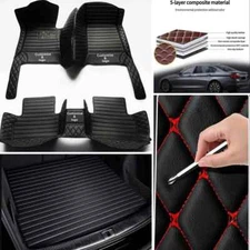 Waterproof For Porsche Car Floor Mats & Trunk Mat Luxury Carpets All Weather Pad