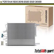 New AC Condenser w/ Receiver Drier w/ Bracket for Ram 1500 2019 2020-2021 30129