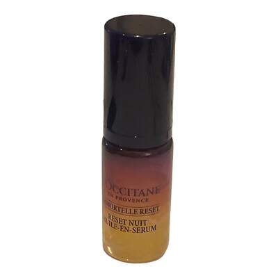 L'Occitane Immortelle Reset Nuit 5 mL 0.16 fl oz. SAMPLE SIZE New!