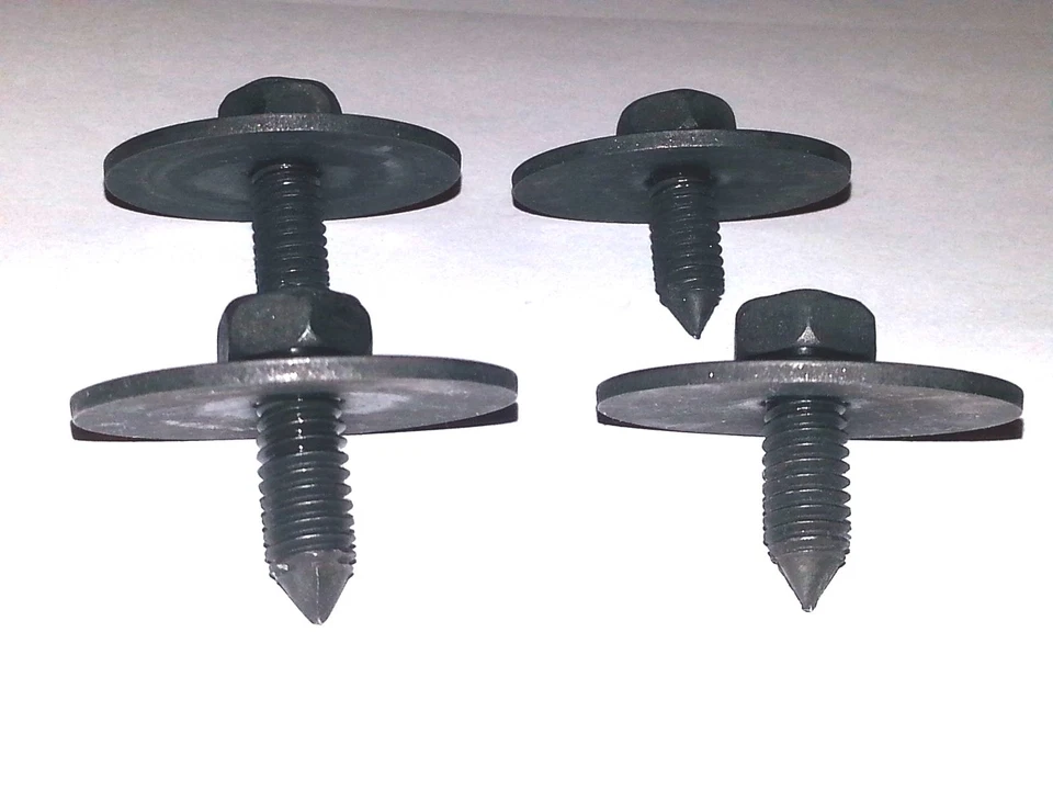 4 piezas GM NOS Chevy Buick Cadillac Pontiac Olds guardabarros rueda pozo pernos BT Foto 2 de 4