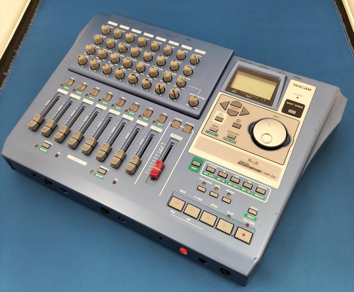 Tascam DP-01 Digital Recorder 8-Track Portastudio Home Music 