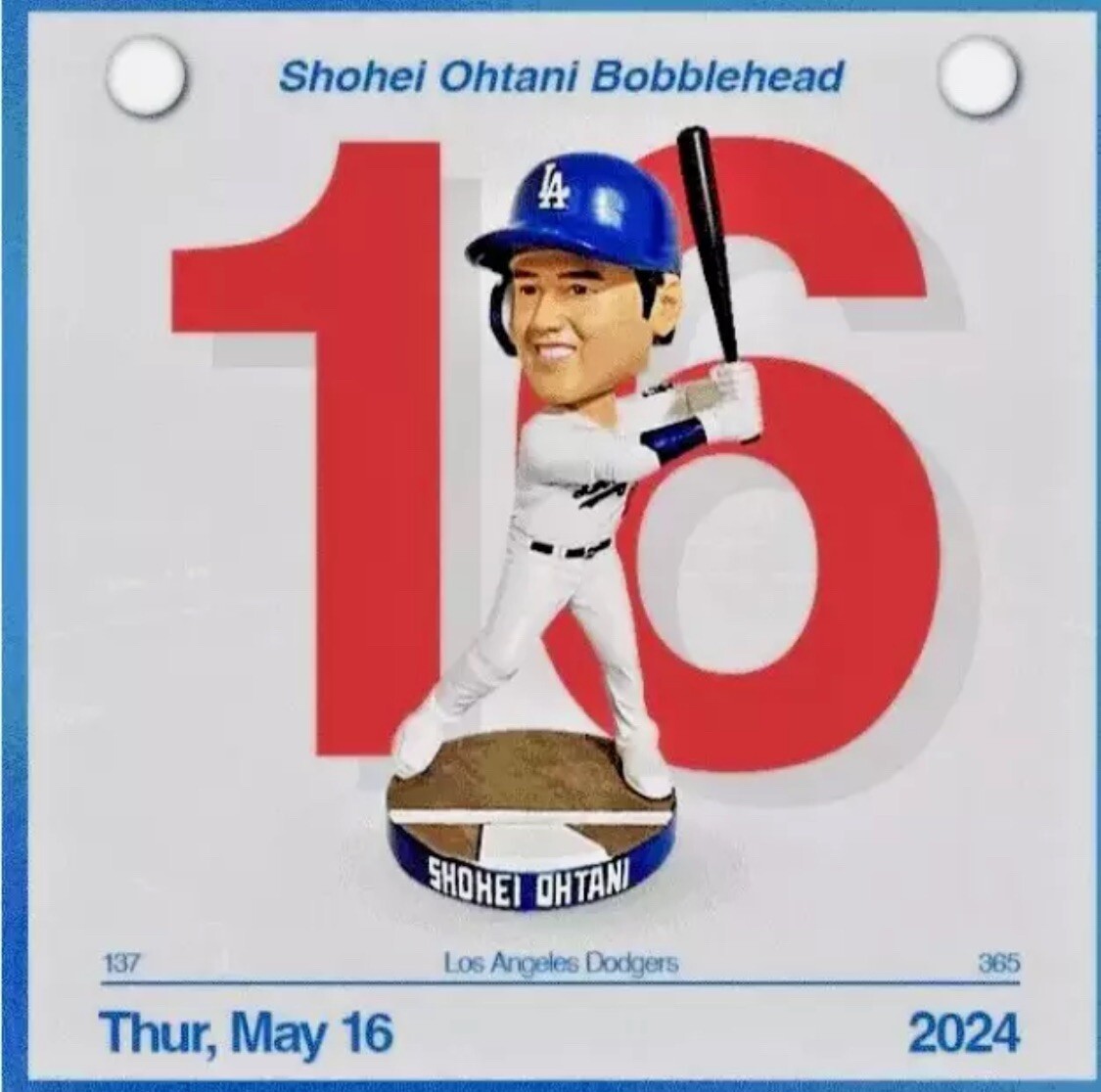 記念グッズ 2021 OHTANI BOBBLEHEAD GOLD Shohei Ohtani & Decoy Bobblehead LA Dodgers SGA 8/28/24