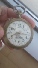 Gre Roskopf Patent TRAIN HAND-WINDING POCKET WATCH VINTAGE MONTRE UHR OROLOGIO