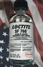 Loctite SF 768 Clean Up Solvent -Liquid 1.75 oz Bottle