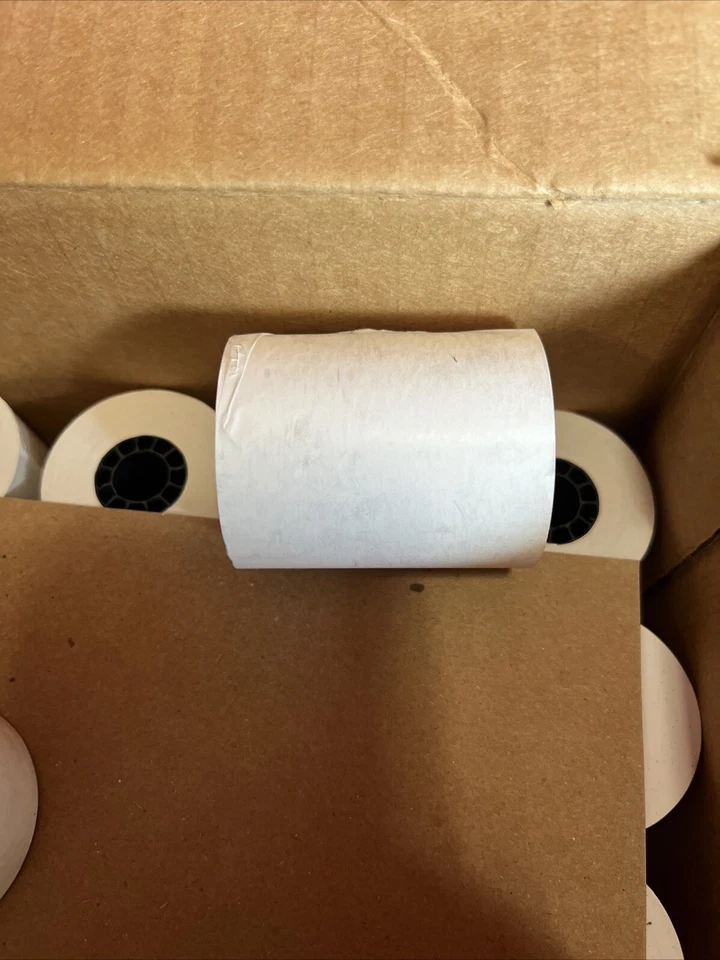 38 Rolls Case 2 1/4"  x 85' Cash Register Credit Card POS Receipt Thermal Paper - Image 2 of 4