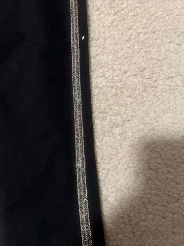Zara Girls Black Pants New With Tag Size 8 W/ Rhinestone On Sides Free Shipping - Picture 3 of 6