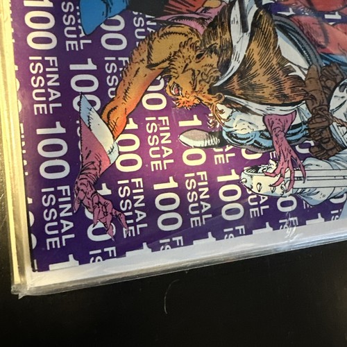 💎🔥 Nuevos Mutantes #100 Copia Firmada Marvel 1991 💎🔥¡Liefeld ¡Dios mío! - Imagen 3 de 6