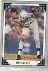 1991 Leaf Baseball Steve Avery #510