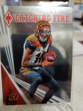 C49 2019 Panini Phoenix AJ GREEN Catching Fire Cincinnati Bengals g58