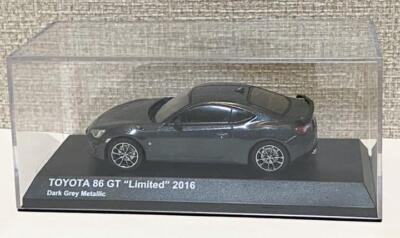 ミニカー KYOSHO TOYOTA 86 GT LIMITED 2016 Kyosho Toyota 86 Gt Limited 2016 Dark Gray Metallic Model