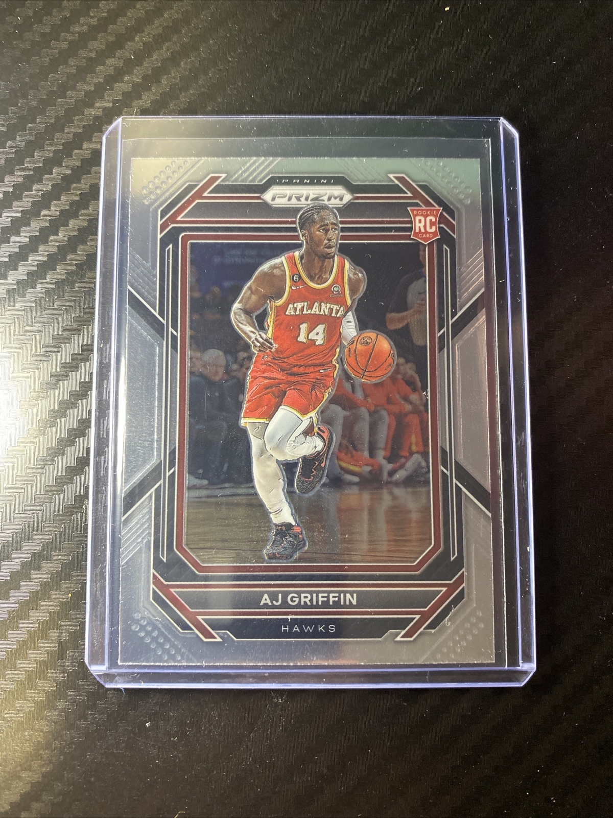 2022-23 Panini Prizm AJ Griffin Base Rookie RC #248 Atlanta Hawks