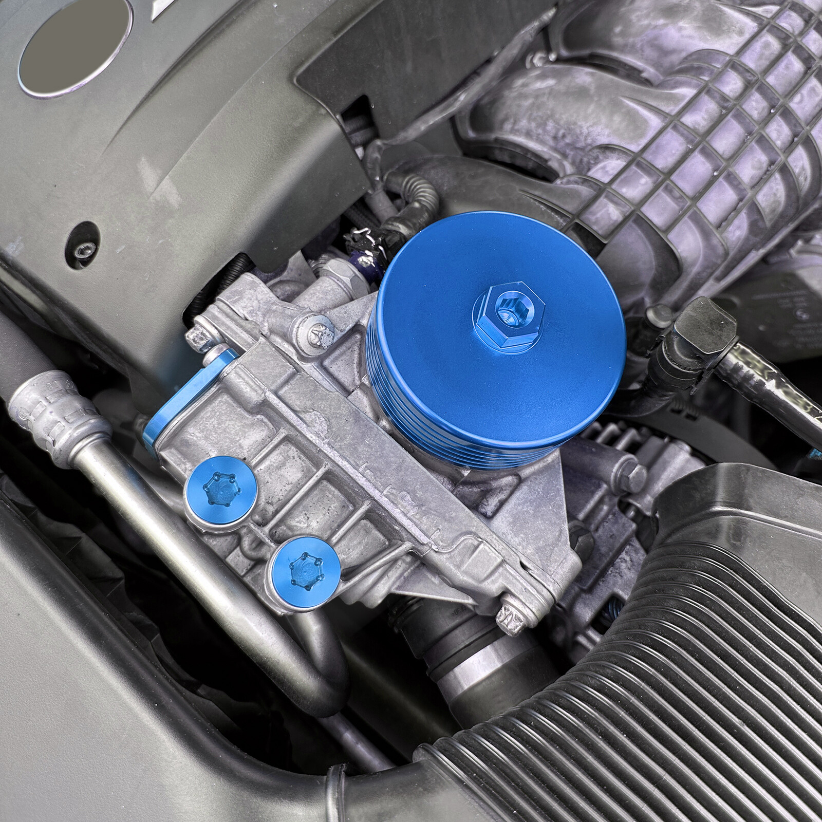 Oil Filter Cap Oil Thermostat Housing Plug Cover For BMW 135i 335i N54 N55 S55