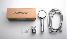 JOMOO High Pressure  Double Charcoal Filtered Shower Head 1.5M Hose Holder Set