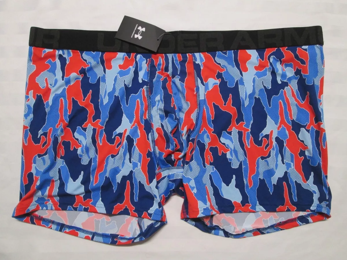 UNDER ARMOUR Mens UA Tech 6 Boxerjock Underwear Boxer 1327417-451