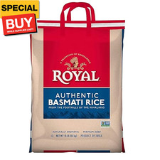 Authentic - Naturally Aged Long Grain Indian White Basmati Rice - 15 lbs