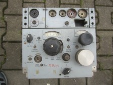 Siemens Röhrenverstärker Messgerät Funk Stahlröhre Wehrmacht Hilfsender