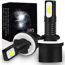 2Pcs 880 881 LED Bulbs Fog Driving Light Conversion Kit White 6000K 50W