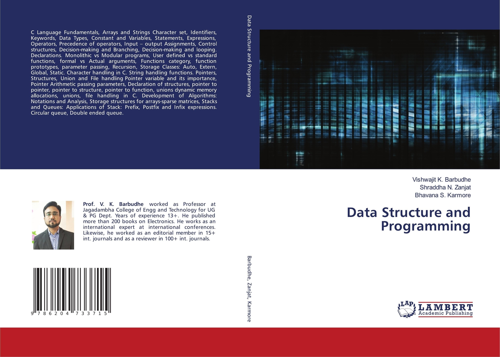Thumbnail - Data Structure And Programming | Vishwajit K. Barbudhe (u. A.) |