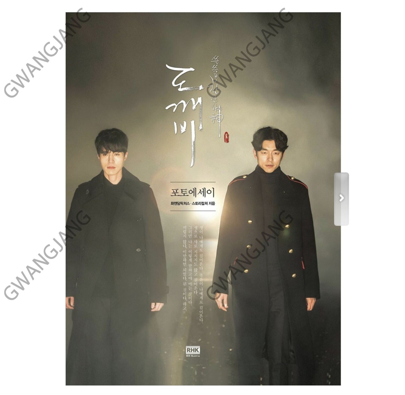 K-Drama Goblin Dokkaebi Photo Essay Book Korean Book Fun Art illustration K