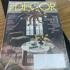 ELLE DECOR MAGAZINE OCTOBER 2022 THE CHANGE ISSUE ANTIQUE C'EST CHIC DEALERS