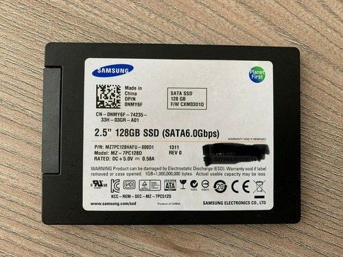 Samsung DELL 128GB SSD SATA MZ-7PC128D 0NMY6F MZ7PC128HAFU-000D1