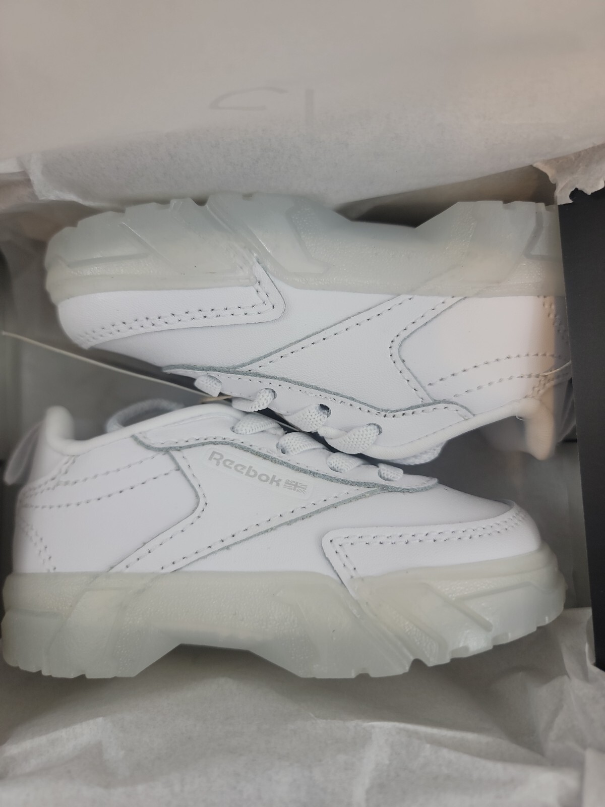 Size 4 infants!!!  Reebok Club C Cardi Platform SneakerCARDI B X REEBOK 