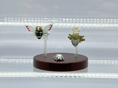 Rittai Pokemon Zukan 1/40 Shedinja Ninjask Figure Tomy 2003 - Main Image