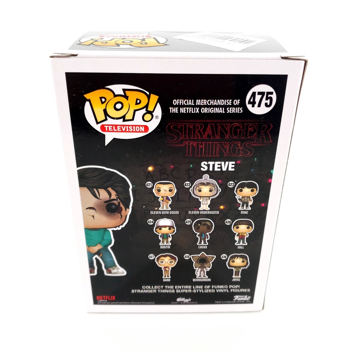 Funko Pop TV Stranger Things Steve #475 Vinyl Figure 2017 SDCC