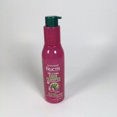 Garnier Fructis Full & Plush Ends Plumper 4.2 Fl Oz Amplifying Serum