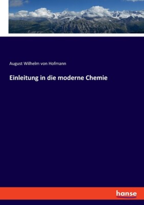 Einleitung In Die Moderne Chemie